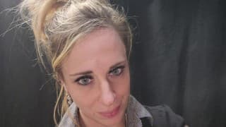 POV Bored housewife records cheating with stranger and creampies pussy