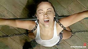 Wet T-Shirt + Hard Bondage - Kink