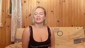 Curvy milf threesome