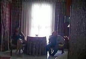 Savoury Latina boned in the butt by a midget