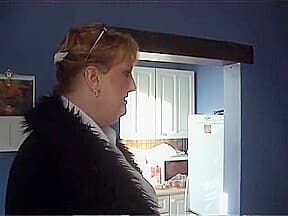 Curvy Granny in Lingerie Fucking