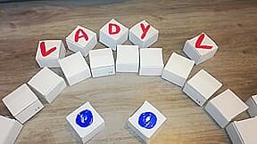 Lady L crush cartoon boxes